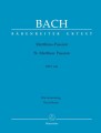 Jan Sebastian Bach - St. Matthew Passion BWV 244 - Pasja wg św. Mateusza - nuty na chór SATB z fortepianem