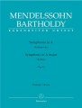 Felix Mendelssohn-Bartholdy: Symphony in A major op. 90 ‘Italian’ - IV Symfonia A-Dur ‘Włoska’ - nuty na orkiestrę - partytura