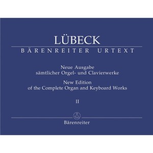 Vincent Lubeck: Neue Ausgabe samtlicher Orgel- und Clavierwerke Band 2 - kompletne wydanie utworów organowych i fortepianowych Lubecka tom 2 - nuty na organy i fortepian