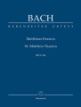 Jan Sebastian Bach: St. Matthew Passion BWV 244 - Pasja wg św. Mateusza - nuty na chór i orkiestrę - partytura studyjna