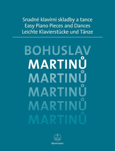 Boguslav Martinu: Easy Piano Pieces and Dances - nuty na fortepian