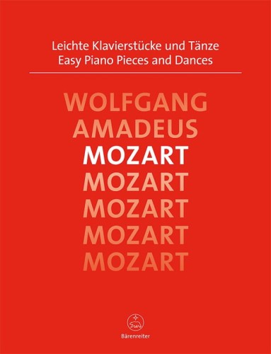 Wolfgang Amadeus Mozart: Easy Piano Pieces and Dances - nuty na fortepian