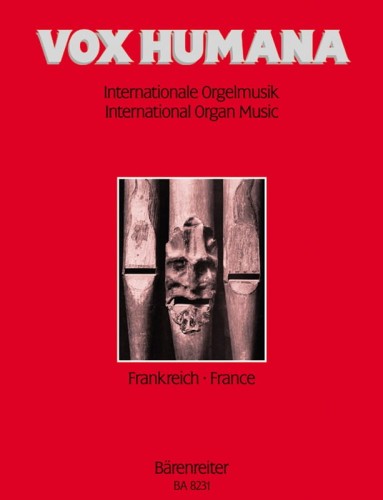 Vox humana: International organ music 1 - France - nuty na organy