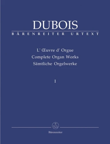 Pierre-Max Dubois: Complete Organ Works Volume 1 - Dzieła organowe tom 1 - nuty na organy