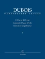 Pierre-Max Dubois: Complete Organ Works Volume 5 - Dzieła organowe tom 5 - nuty na organy