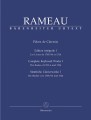 Jean-Philippe Rameau: Complete Keyboard Works Volume 1 - Les Livres de 1705/06 et 1724 - nuty na fortepian