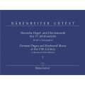 German Organ and Keyboard Music of the 17th Century Volume 1 - nuty na organy (fortepian)
