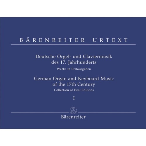 German Organ and Keyboard Music of the 17th Century Volume 1 - nuty na organy (fortepian)