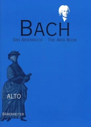 Jan Sebastian Bach - The Aria Book. Alto - Arie Bacha na alt - nuty na głos solowy i fortepian