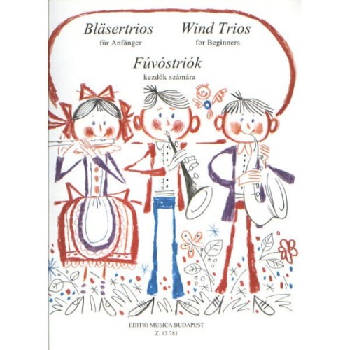 Wind Trios for Beginners - Horváth György - tria na instrumenty dęte drewniane dla początkujących