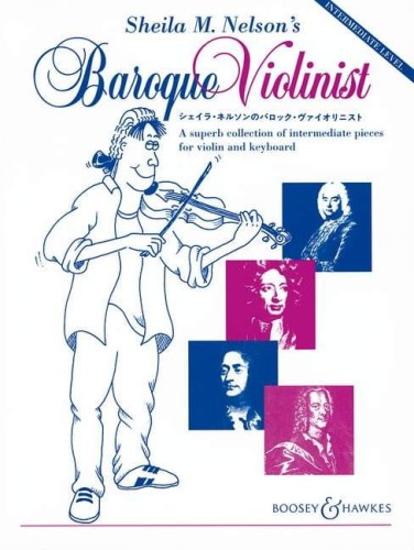 Sheila Mary Nelson - Nelson's Baroque Violinist - nuty na skrzypce i fortepian