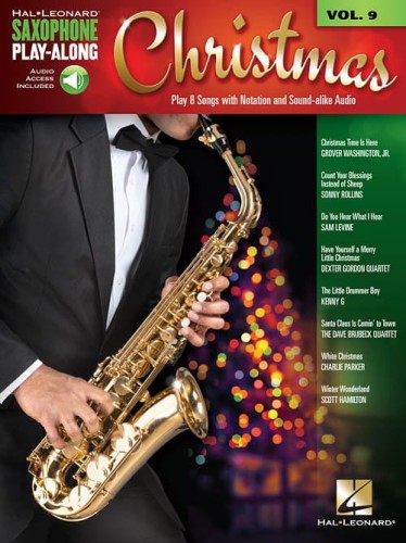 Christmas - Saxophone Play-Along Volume 9 - nuty na saksofon altowy i tenorowy (+ audio online)