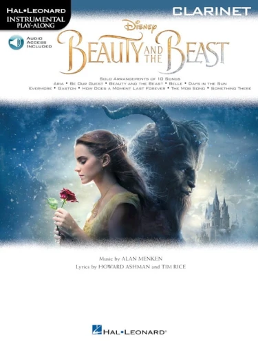 Beauty and the Beast: Clarinet (+ audio online) - nuty na klarnet z filmu Piękna i Bestia