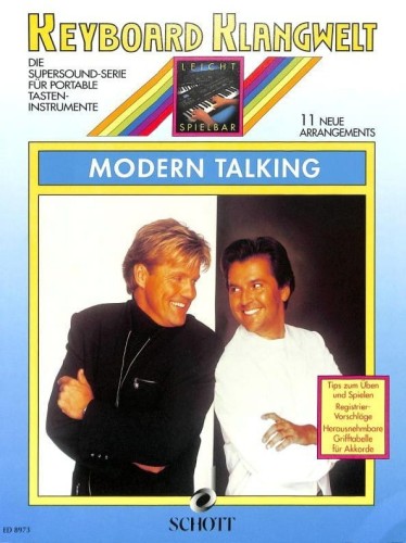Modern Talking - 11 neue Arrangements. Keyboard - nuty na keyboard