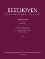 Ludwig van Beethoven: Three Sonatas for Piano op. 2 - Trzy sonaty fortepianowe nr 1 f-moll, nr 2 A-Dur i nr 3 C-Dur