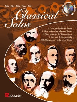 Classical Solos: Flute (+ płyta CD) - 12 utworów opartych o znane klasyczne tematy muzyczne - nuty na flet poprzeczny