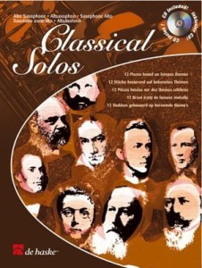 Classical Solos: Alto Saxophone (+ płyta CD) - 12 utworów opartych o znane klasyczne tematy muzyczne - nuty na saksofon altowy