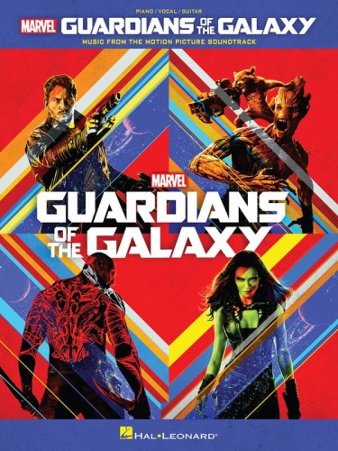 Guardians of the Galaxy - nuty na fortepian, akordy gitarowe i słowa piosenek z filmu Strażnicy Galaktyki