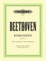 Ludwig van Beethoven: Romanzen fur Violine und Orchester G-Dur op. 40, F-Dur op. 50 - Romances for Violin and Orchestra - nuty na skrzypce z fortepianem - Manfred Fechner, Igor Oistrakh