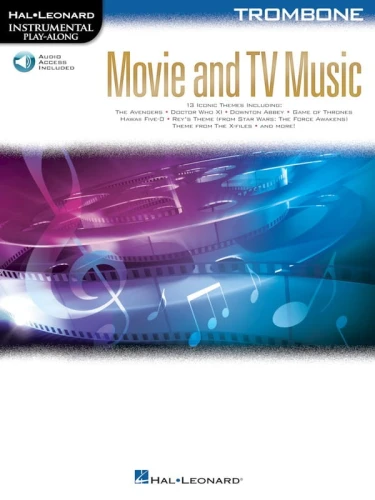 Movie and TV Music: Trombone - nuty na puzon (+ audio online)