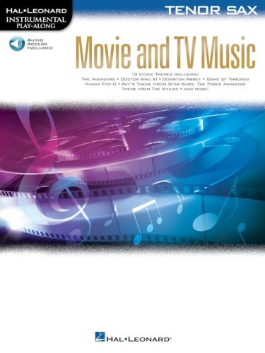 Movie and TV Music: Tenor Sax - nuty na saksofon tenorowy (+ audio online)