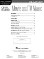Movie and TV Music: Clarinet - nuty na klarnet (+ audio online)