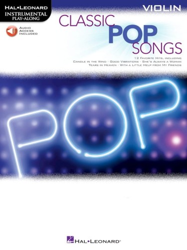 Classic Pop Songs: Violin (+ audio online) - nuty na skrzypce