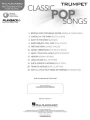 Classic Pop Songs: Trumpet (+ audio online) - nuty na trąbkę