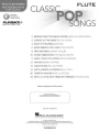 Classic Pop Songs: Flute (+ audio online) - nuty na flet poprzeczny