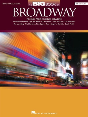 The Big Book Of Broadway (PVG) - nuty na fortepian, wokal i akordy gitarowe