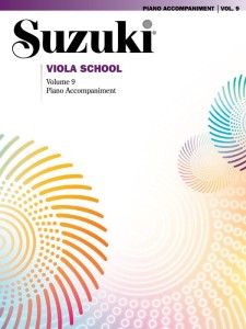 Suzuki Viola School 9 - piano accompaniment - akompaniamenty fortepianowe do części 9 podręcznika na altówkę