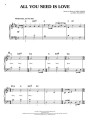 Yesterday (Easy Piano) - The Beatles - muzyka z filmu Yesterday w łatwym układzie na pianino