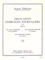 Jacques Delécluse: Deux-Cents Exercices Journaliers pour Xylophone Volume 1 - 200 codziennych ćwiczeń na ksylofon zeszyt 1