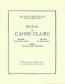 Jacques Delécluse: Methode de Caisse-claire - szkoła na werbel