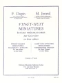 François Dupin, Marcel Jorand: Vingt-Huit Miniatures Etudes Preparatoires pour Caisse-claire Volume 2 - 28 miniatur na werbel zeszyt 2