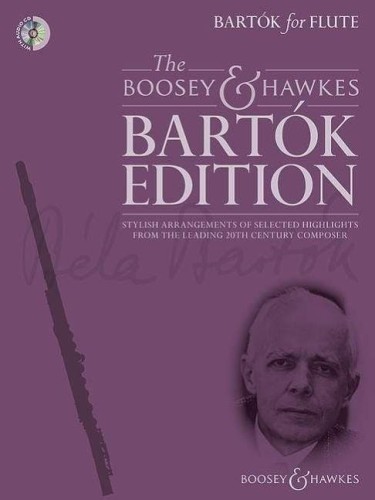 Bartok for Flute (+ płyta CD) - nuty na flet poprzeczny i fortepian