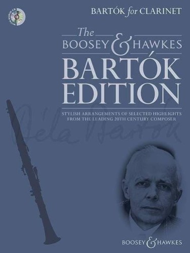 Bartok for Clarinet (+ płyta CD) - nuty na klarnet i fortepian