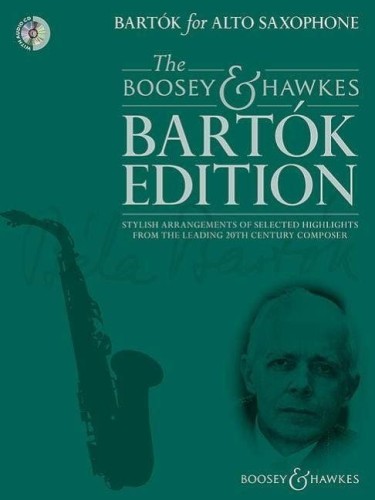 Bartok for Alto Saxophone (+ płyta CD) - nuty na saksofon altowy i fortepian