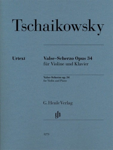 Piotr Iljicz Czajkowski: Valse-Scherzo op. 34 for Violin and Piano - Walc Scherzo - nuty na skrzypce i fortepian