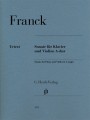 Cesar Franck: Sonate fur Klavier und Violine A-dur - Sonata skrzypcowa - nuty na skrzypce i fortepian