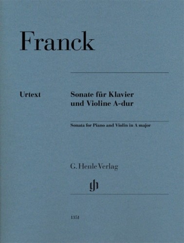 Cesar Franck: Sonate fur Klavier und Violine A-dur - Sonata skrzypcowa - nuty na skrzypce i fortepian
