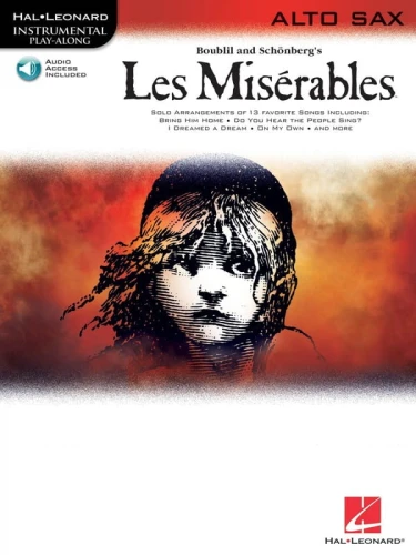 Les Miserables - Nędznicy: Alto Sax - nuty na saksofon altowy (+ audio online) - Alain Boublil, Claude-Michel Schönberg