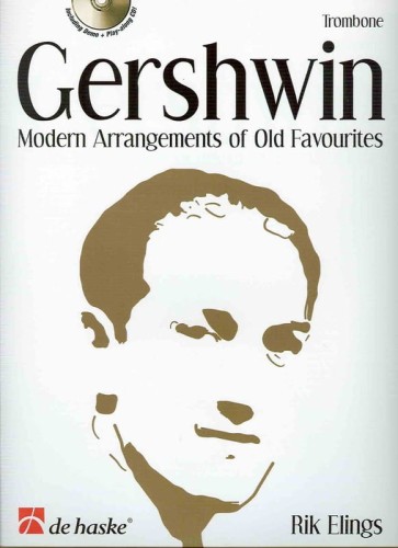 George Gershwin: Modern Arrangements of Old Favourites for Trombone (+ płyta CD) - nuty na puzon - Rik Elings