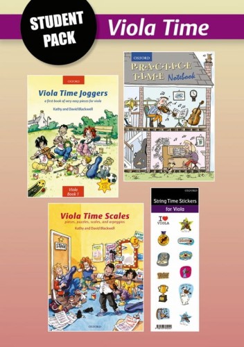Viola Time Student Pack - David Blackwell, Kathy Blackwell - podstawowy zestaw dla ucznia do nauki gry na altówce