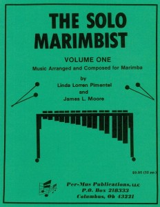 Linda Lorren Pimentel, James L. Moore: The Solo Marimbist Volume 1 - nuty na marimbę
