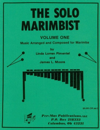 Linda Lorren Pimentel, James L. Moore: The Solo Marimbist Volume 1 - nuty na marimbę