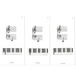 Music Flash Cards Set A - karty do teorii muzyki, nauki nut, rytmów i oznaczeń muzycznych