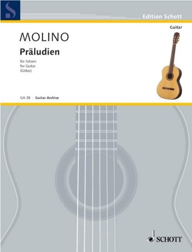 Francesco Molino: Praludien fur Gitarre - nuty na gitarę klasyczną
