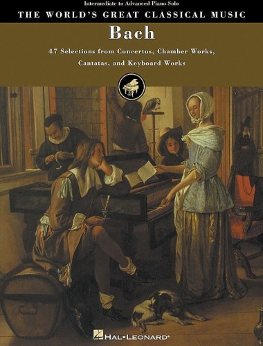 Jan Sebastian Bach: Intermediate to Advanced Piano Solos - nuty na fortepian solo