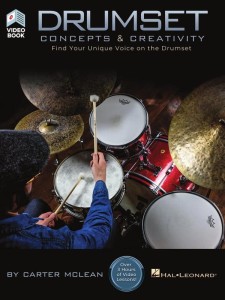 Drumset: Concepts & Creativity - Carter McLean (+ video online) - podręcznik dla perkusistów + ponad 3 godziny lekcji video
